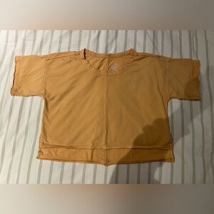 Pilcro Short Sleeve Boxy Tee in a nice Yellow